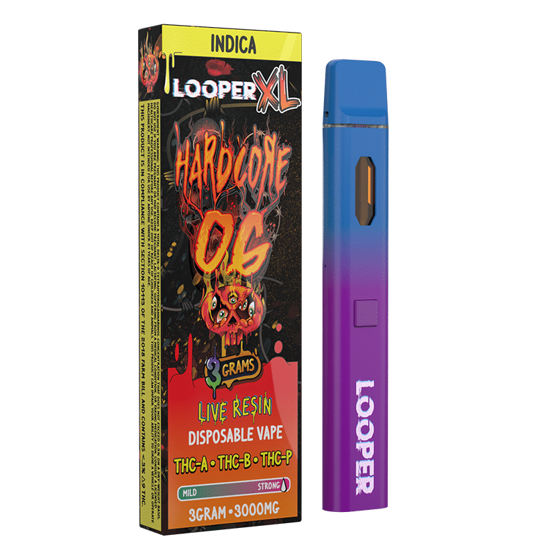 LOOPER XL Live Resin - Hardcore OG - Indica - 3g