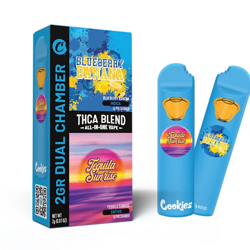 Cookies Dual Chamber - Tequila Sunrise/Blueberry Banana - 2g